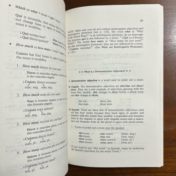 📕English Grammar for Students of Spanish by Emily Spinelli📕 - Picture 9 of 16